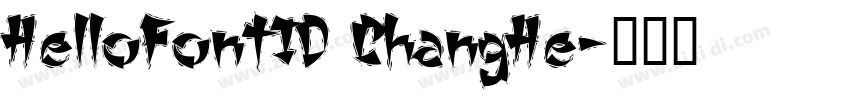 HelloFontID ChangHe字体转换